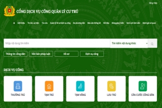 Tây Ninh: Có hơn 400 hồ sơ về cư trú đăng ký trực tuyến trên Cổng dịch vụ Công Quốc gia