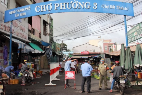 Chợ truyền thống được mở cửa nếu bảo đảm an toàn phòng dịch