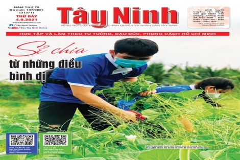 Điểm báo in Tây Ninh ngày 04.09.2021