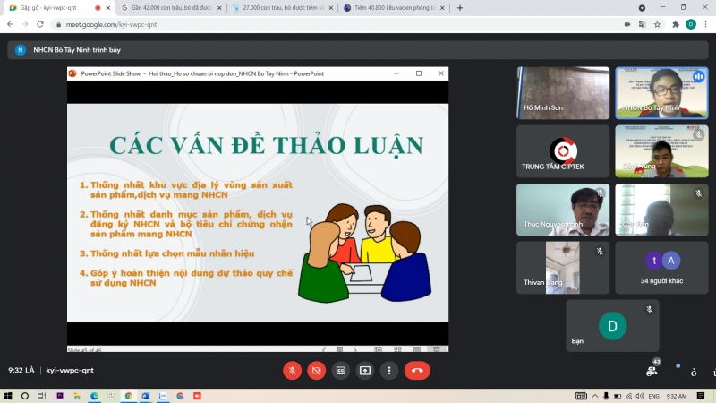 Phát triển nhãn hiệu chứng nhận cho sản phẩm và dịch vụ từ con bò được nuôi, thả trên địa bàn tỉnh