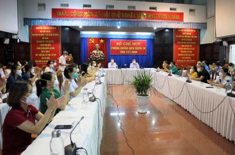 Đoàn y bác sĩ Bắc Giang hoàn thành công tác hỗ trợ tỉnh Tây Ninh phòng, chống dịch Covid-19
