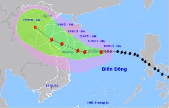 Bão số 5 giật cấp 12, chỉ cách quần đảo Hoàng Sa 220km