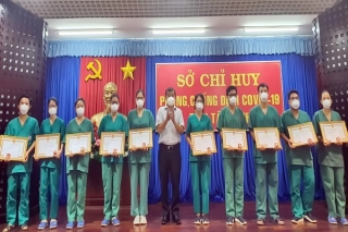 Đoàn y tế tỉnh Quảng Ninh: Kết thúc hỗ trợ phòng, chống dịch Covid-19 tại Tây Ninh
