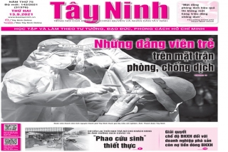 Điểm báo in Tây Ninh ngày 13.09.2021