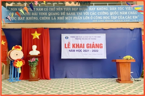 Ngày khai giảng đặc biệt