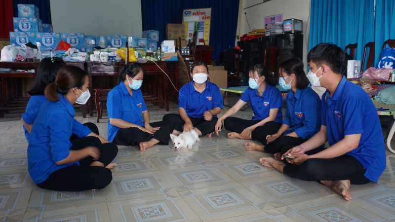 "Mái nhà chung" của các tình nguyện viên