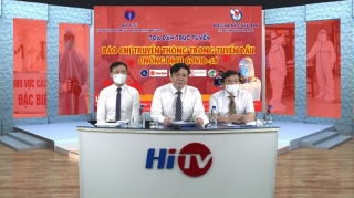 Hội Nhà báo Việt Nam: Tọa đàm trực tuyến “Báo chí truyền thông trong tuyến đầu chống dịch Covid-19”
