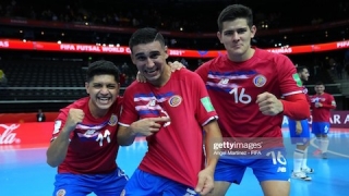 Futsal World Cup: Costa Rica thắng trận đầu, Việt Nam càng thêm khó