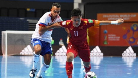 AFC khen ngợi sự kiên cường của tuyển futsal Việt Nam