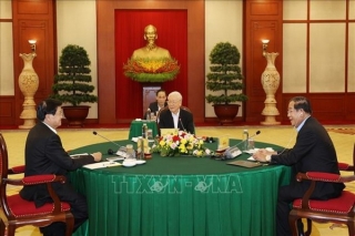 Cuộc gặp cấp cao Việt Nam - Campuchia - Lào
