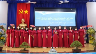 Gò Dầu tổ chức Đại hội Đại biểu Phụ nữ huyện lần thứ XII nhiệm kỳ 2021- 2026