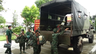 Biên phòng Tây Ninh: Tiếp nhận 250 cán bộ, chiến sĩ tăng cường chống dịch Covid-19