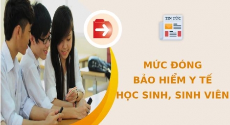 Mức đóng bảo hiểm y tế đối với học sinh, sinh viên