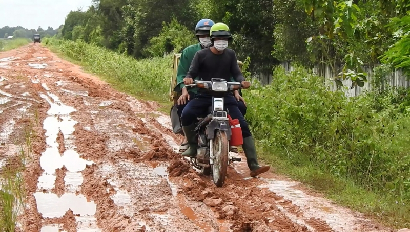 Cử tri phản ánh cống kênh Phước Hoà có dấu hiệu sụp, hư hỏng