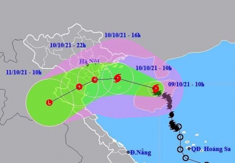 Bão Kompasu tiến vào Biển Đông, nhiều khu vực mưa to đến rất to