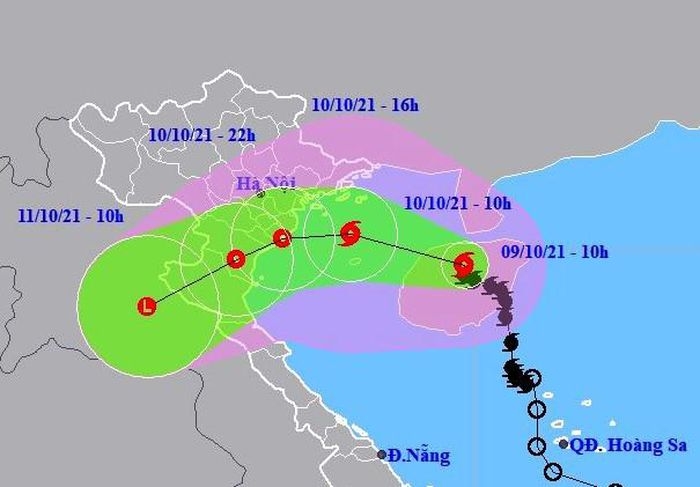 Bão Kompasu tiến vào Biển Đông, nhiều khu vực mưa to đến rất to