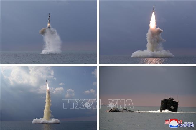 Triều Tiên tuyên bố vụ phóng SLBM không nhằm vào Mỹ