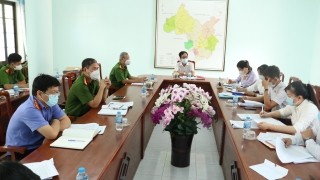 Ban Pháp chế Hội đồng nhân dân huyện Gò Dầu giám sát việc chấp hành pháp luật trong công tác tạm giữ, tạm giam