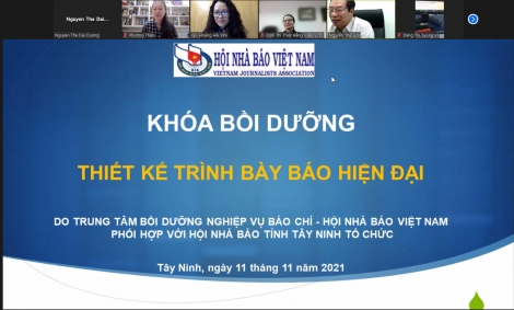 Hội Nhà báo Tây Ninh Tập huấn nghiệp vụ cho hội viên