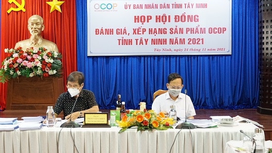 Đánh giá, xếp hạng sản phẩm OCOP năm 2021