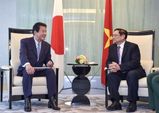 Thủ tướng Phạm Minh Chính tiếp cựu Đại sứ đặc biệt Việt Nam – Nhật Bản