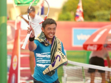 Tay vợt Lý Hoàng Nam đoạt hai chức vô địch chỉ trong một tháng