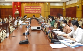 Ban Kinh tế Ngân sách thẩm tra các nội dung trình kỳ họp thứ 2, HĐND tỉnh Khóa X