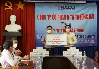 Tây Ninh tiếp nhận 100.000 bộ test xét nghiệm nhanh Covid-19