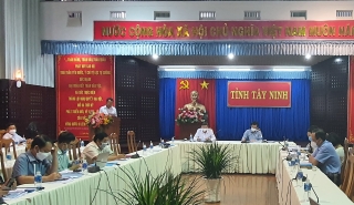 Làm việc với tỉnh Tây Ninh về kết quả 10 năm thực hiện Nghị quyết số 19-NQ/TW