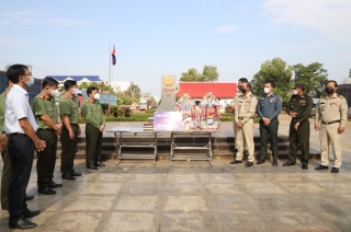Hỗ trợ kinh phí cho Hiến binh, Quân sự, Cảnh sát các tỉnh Campuchia