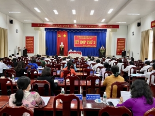HĐND huyện Châu Thành: Khai mạc kỳ họp thứ 3, khoá XII, nhiệm kỳ 2021-2026