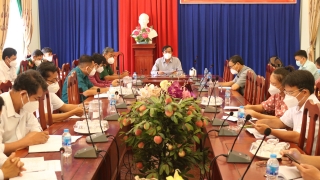 Hội đồng nghĩa vụ Quân sự huyện Gò Dầu rút kinh ngiệm các bước tuyển chọn, gọi công dân nhập ngũ năm 2022 và triển khai kế hoạch “3 bình cử, 4 công khai”