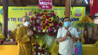 Ra mắt Ban Trị sự Giáo hội Phật giáo Việt Nam thị xã Hoà Thành nhiệm kỳ 2021 – 2026