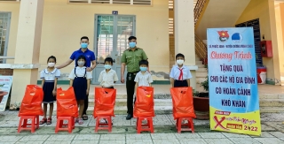 Xã Phước Ninh: Trao quà “Xuân tình nguyện” năm 2022