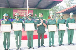 Sư đoàn 5: Tiễn quân nhân hoàn thành nghĩa vụ quân sự tại ngũ  năm 2022