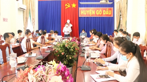 Gò Dầu: Triển khai nhiệm vụ, giải pháp chủ yếu thực hiện kế hoạch phát triển kinh tế- xã hội năm 2022