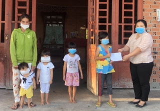 Huyện Dương Minh Châu: Nhận “Mẹ đỡ đầu” thêm 3 trẻ mồ côi