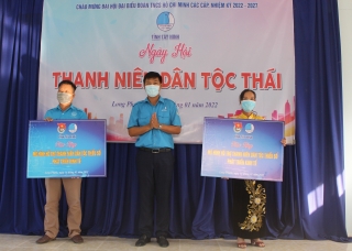 Hội Liên hiệp Thanh niên Việt Nam tỉnh: Tổ chức Ngày Hội Thanh niên dân tộc Thái tại xã Long Phước