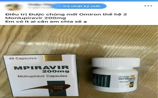 Tràn lan thuốc điều trị Covid-19 rao bán trên mạng xã hội