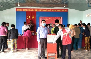 Tân Biên: Bàn giao nhà ở cho 29 hộ dân tại khu dân cư biên giới Chàng Riệc
