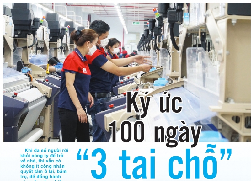 Ký ức 100 ngày “3 tại chỗ”