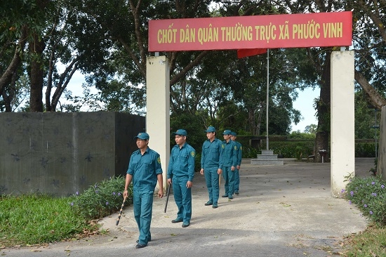 Châu Thành: Xây dựng lực lượng dân quân tự vệ vững mạnh toàn diện