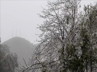 Xuất hiện băng tuyết ở Mù Cang Chải, Yên Bái