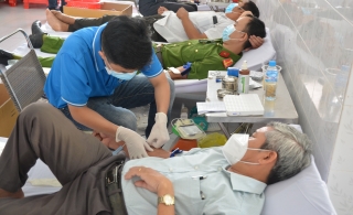 Tân Châu: 600 tình nguyện viên hiến hơn 500 đơn vị máu
