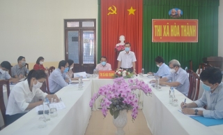 HĐND thị xã Hòa Thành: Giám sát thực hiện hỗ trợ điều trị người mắc Covid-19 trên địa bàn