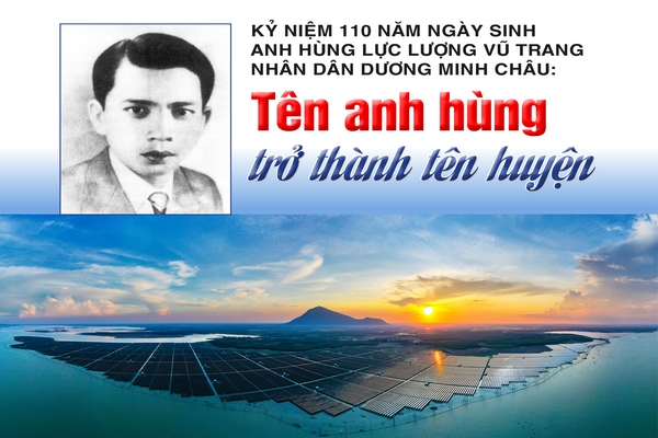 Tên anh hùng trở thành tên huyện