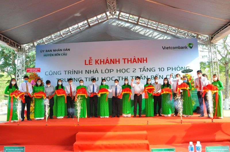 Khánh thành Trường tiểu học thị trấn Bến Cầu