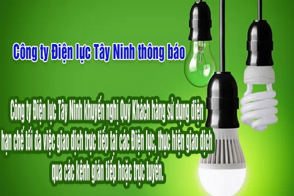 Công ty Điện lực Tây Ninh trân trọng thông báo