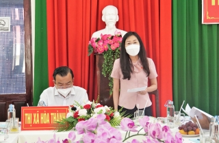 Giám sát thực hành tiết kiệm, chống lãng phí tại thị xã Hoà Thành và huyện Dương Minh Châu