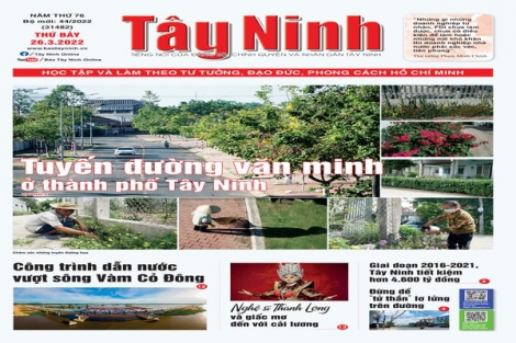 Điểm báo in Tây Ninh ngày 26.03.2022